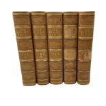 G G Cunningham (Ed) 'The English Nation' published in five volumes by Fullarton with library stamp