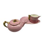 1950's Royal Winton pink ground breakfast set for one