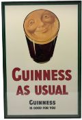 After John Gilroy (British 1898-1985): 'Guinness as Usual'