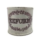 19th century Reform commemorative tankard