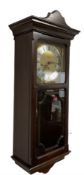 A 20th century eight-day three train Westminster chiming wall clock