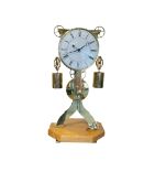 A 20th century Skeleton clock in the manner of Lepine and other influential 19th century French cloc