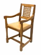 Peter 'Rabbitman' Heap of Wetwang - Yorkshire oak carver dining armchair