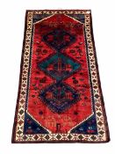 Persian Lorestan hand woven ground rug