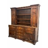 18th century Welsh oak dresser