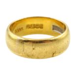 22ct gold wedding band