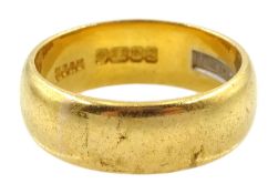 22ct gold wedding band