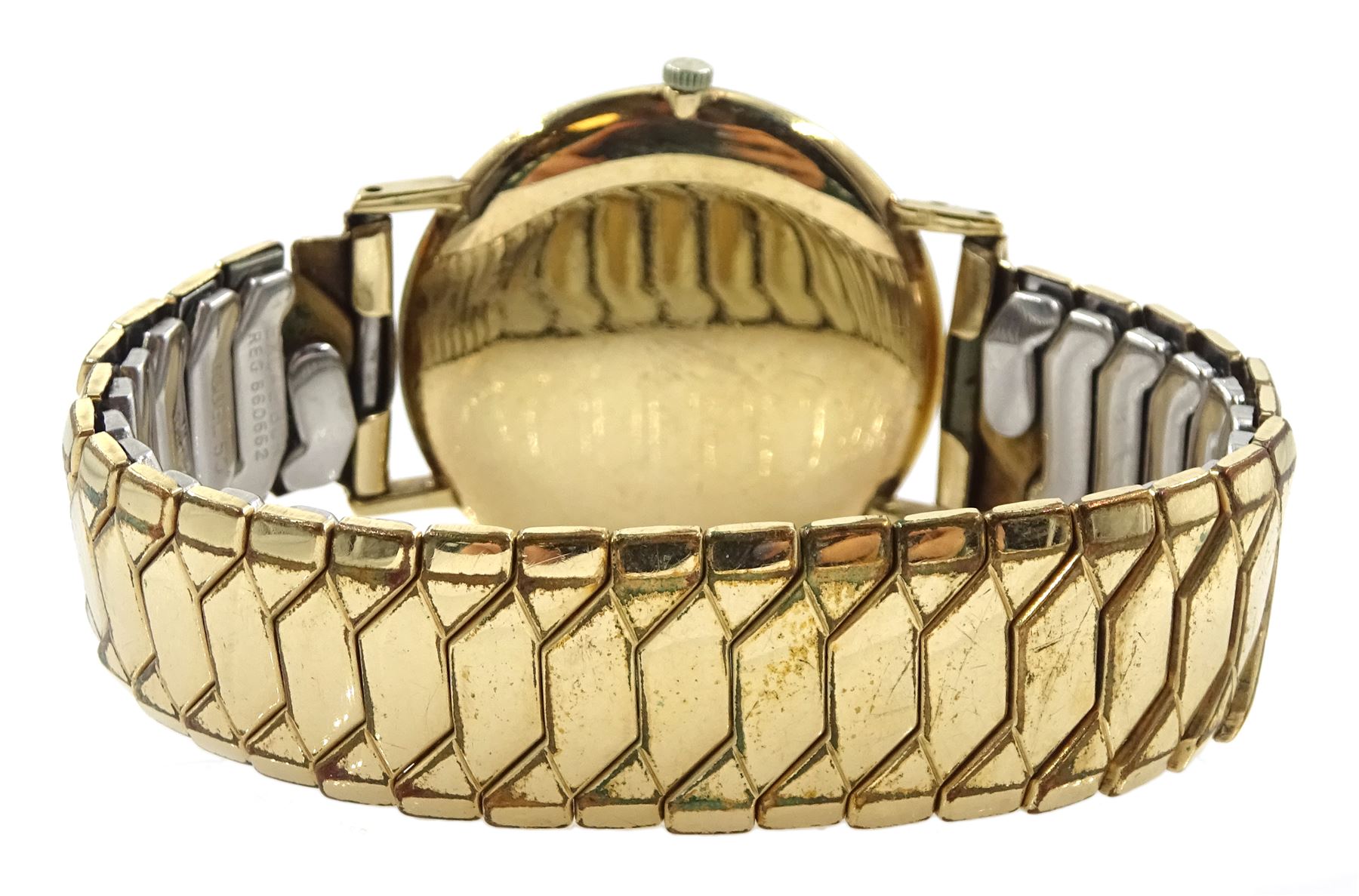 Marvin 9ct gold gentleman's manual wind 17 jewel wristwatch - Image 2 of 2