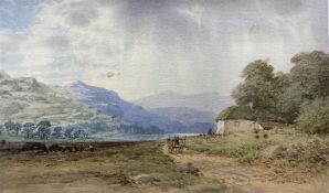 William Moore (British 1817-1909): 'Near the Heady Loch Tay'