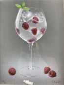 After Colin Wilson (Scottish 1933-): 'Raspberries and Tonic'