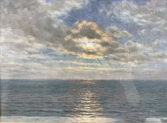 George Gordon Byron Cooper (Manchester 1850-1933): 'Moonshine at Sea'
