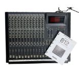 Fostex Model 812 recording mixer with manual