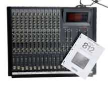 Fostex Model 812 recording mixer with manual