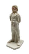 Royal Worcester porcelain figure of an Irishman modelled by James Hadley no. 835 H17.5cm