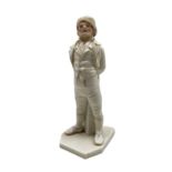 Royal Worcester porcelain figure of an Irishman modelled by James Hadley no. 835 H17.5cm