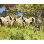 William Mitchell Ireland (British mid 20th century): 'To Pastures New'