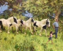 William Mitchell Ireland (British mid 20th century): 'To Pastures New'