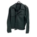 Leather flying jacket