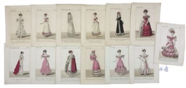 Georges Jacques Gatine (French 1773-1824) after Louis-Marie Lanté (French 1789-1871): 'Costumes de D