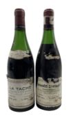 Bottle of La Tache Domaine de la Romanee Conti 1975 75cl