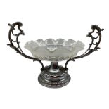 WMF silver-plated pedestal centrepiece