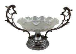 WMF silver-plated pedestal centrepiece