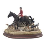 Border Fine Arts limited edition model 'Boxing Day Meet' by Anne Wall