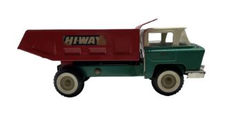 Tri-Ang 'Hi-Way' Pressed Steel Tipper Truck L34cm