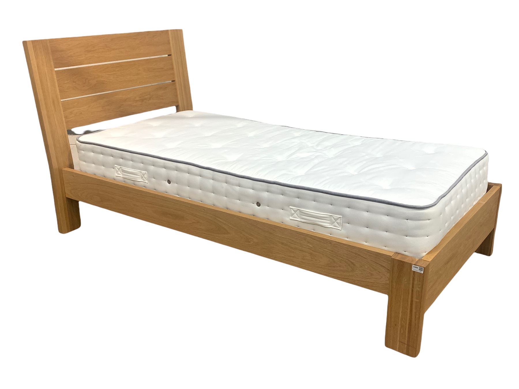 Marks & Spencer Home - 3' single oak framed bedstead with mattress