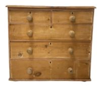 Victorian pine chest