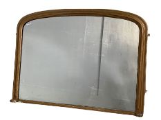 Victorian over mantel mirror