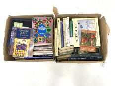 Two boxes of books on Art