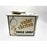 Valot Veritas Table Lamp in original box