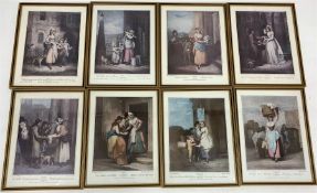 After Francis Wheatley (British 1747-1801): 'The Cries of London' collection six prints from the ser