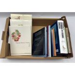 Collection of antiques reference books and Wagtails book of fuschsias (4 volumes)