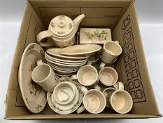 Quantity of Portmeirion table ware decorated with roses and berries