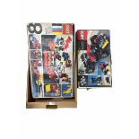 Two Lego part sets