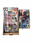Two Lego part sets