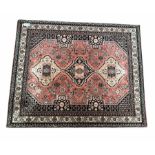 Turkish design ground rug