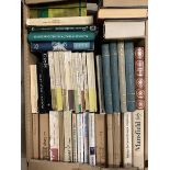 Quantity of Polish and other books in eight boxes