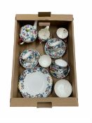 Royal Cauldon Victoria pattern tea set for six