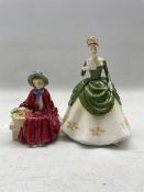 Royal Doulton figure Linda HN2106 and another Soiree HN4864