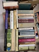 Large quantity of Polish and other books in eight boxes