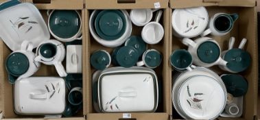 Denby Greenwheat Service in three boxes
