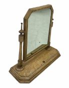 Victorian aesthetic period scumbled pine dressing swing mirror