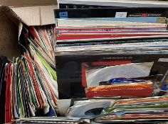 Collection of mostly 1960's & 70's 45 rpm vinyl records including Fleetwood Mac