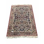 Persian design ground rug with all over floral design 141cm x 210xm