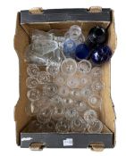 Assorted table glass