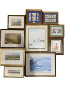 Collection of watercolours