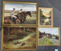 Nickevane (British 20th century): Jockeys and Race Horses